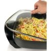 Family-Sized Electric Skillet with Diamond Shield Nonstick Coating, 12-Inch