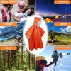 Outdoor first aid raincoat survival emergency camping supplies wilderness loss of temperature insulation and warmth equipment survival blanket