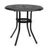 32*32*29" Outdoor Cast Aluminum Round Dining Table