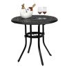 32*32*29" Outdoor Cast Aluminum Round Dining Table