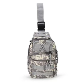 Tactical Military Sling Shoulder Bag (Color: ACU Camouflage)