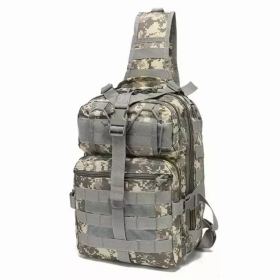 Tactical Military Medium Sling Range Bag (Color: ACU Camouflage)