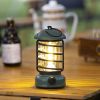 400 Lumens NEW Retro Camping Lights; Atmosphere Tent Lights COB Battery Lighting Hanging Lights; Outdoor Camping Accessories